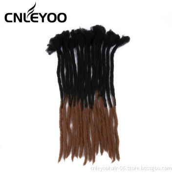 New 15 Roots Soft 24 Inch Ombre Fashion Dread Lock Hair Extension For Adult Daily Use